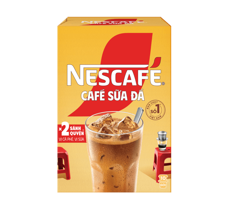 CÀ PHÊ HÒA TAN NESCAFÉ CÀ PHÊ SỮA ĐÁ