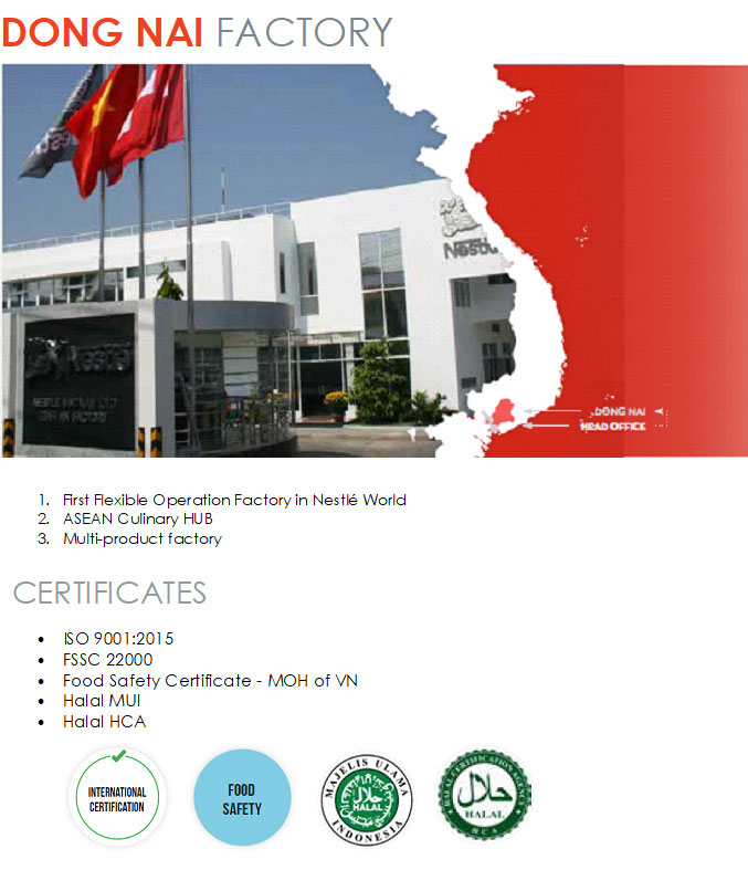 1Exports - DONG NAI FACTORY