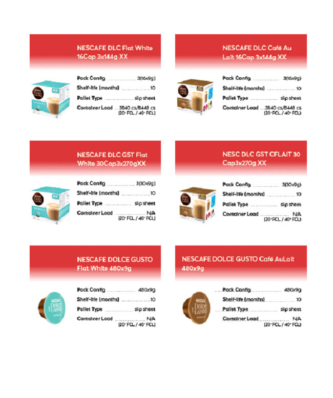 3Exports - NESCAFÉ DOLCE GUSTO