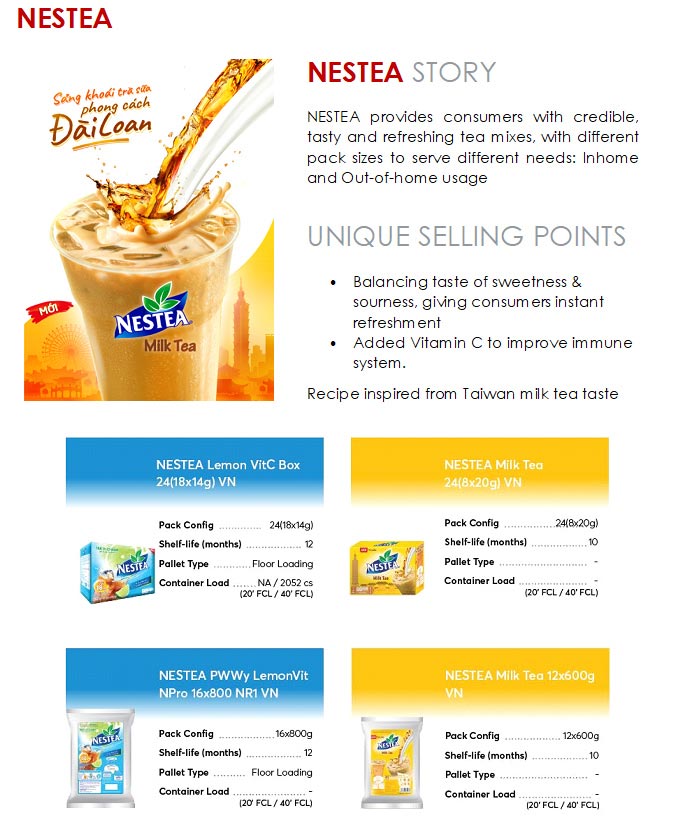 1Exports - NESTEA