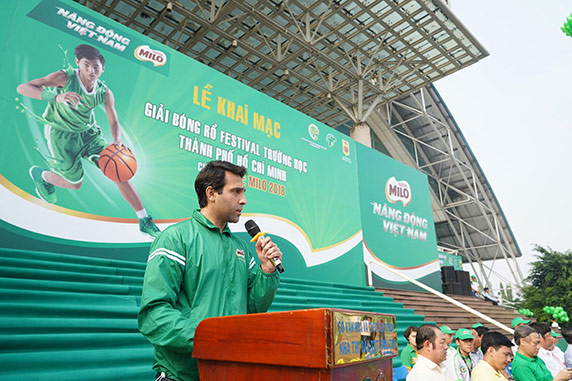 Giải bóng rổ Festival trường học TPHCM Cúp MILO 2018 - 120 đội