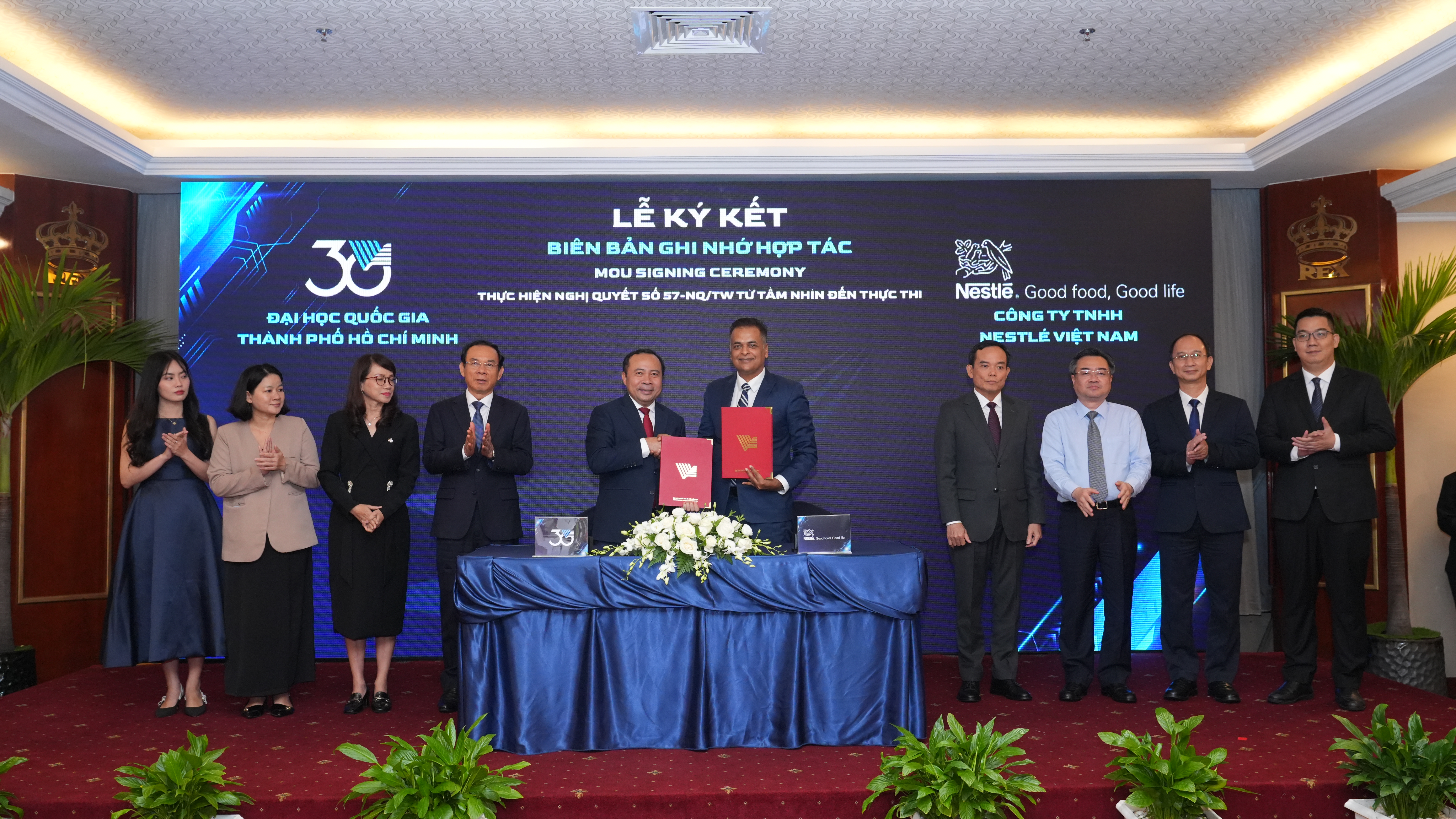 Nestlé Việt Nam và Đại học Quốc gia TP.HCM ký kết hợp tác nhằm phối hợp triển khai nhiều sáng kiến thiết thực về đào tạo, phá