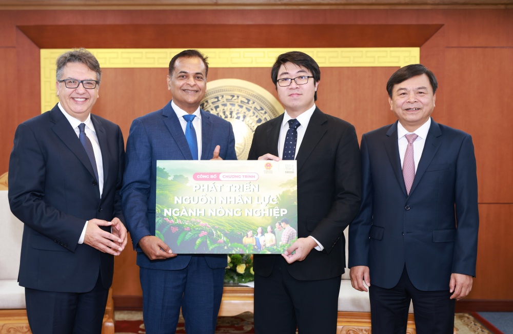 Nestlé Việt Nam và Bộ Nông nghiệp và Môi trường (NN&MT) hợp tác thúc đẩy tăng trưởng bền vững