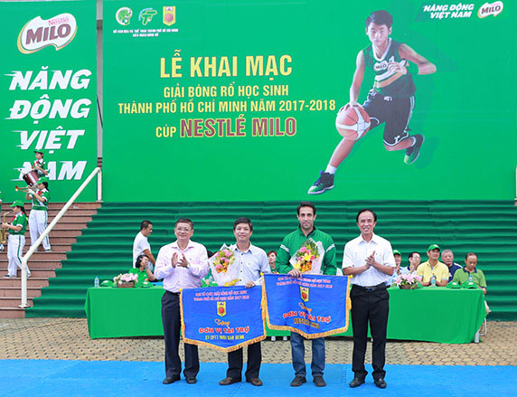 Giải Bóng rổ học sinh TP HCM năm học 2017 – 2018 Cúp Nestlé MILO