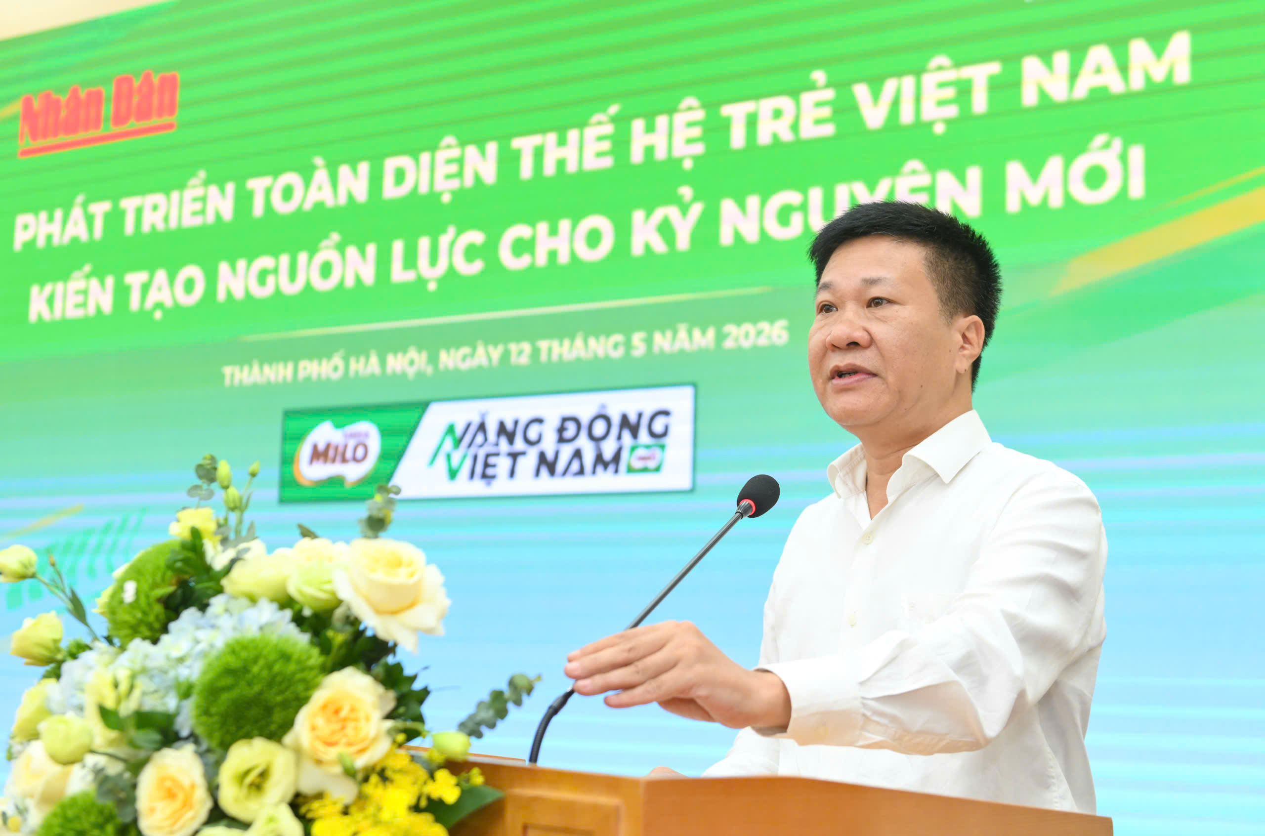 Phó Vụ trưởng Vụ Học sinh, sinh viên, Bộ Giáo dục và Đào tạo Nguyễn Nho Huy