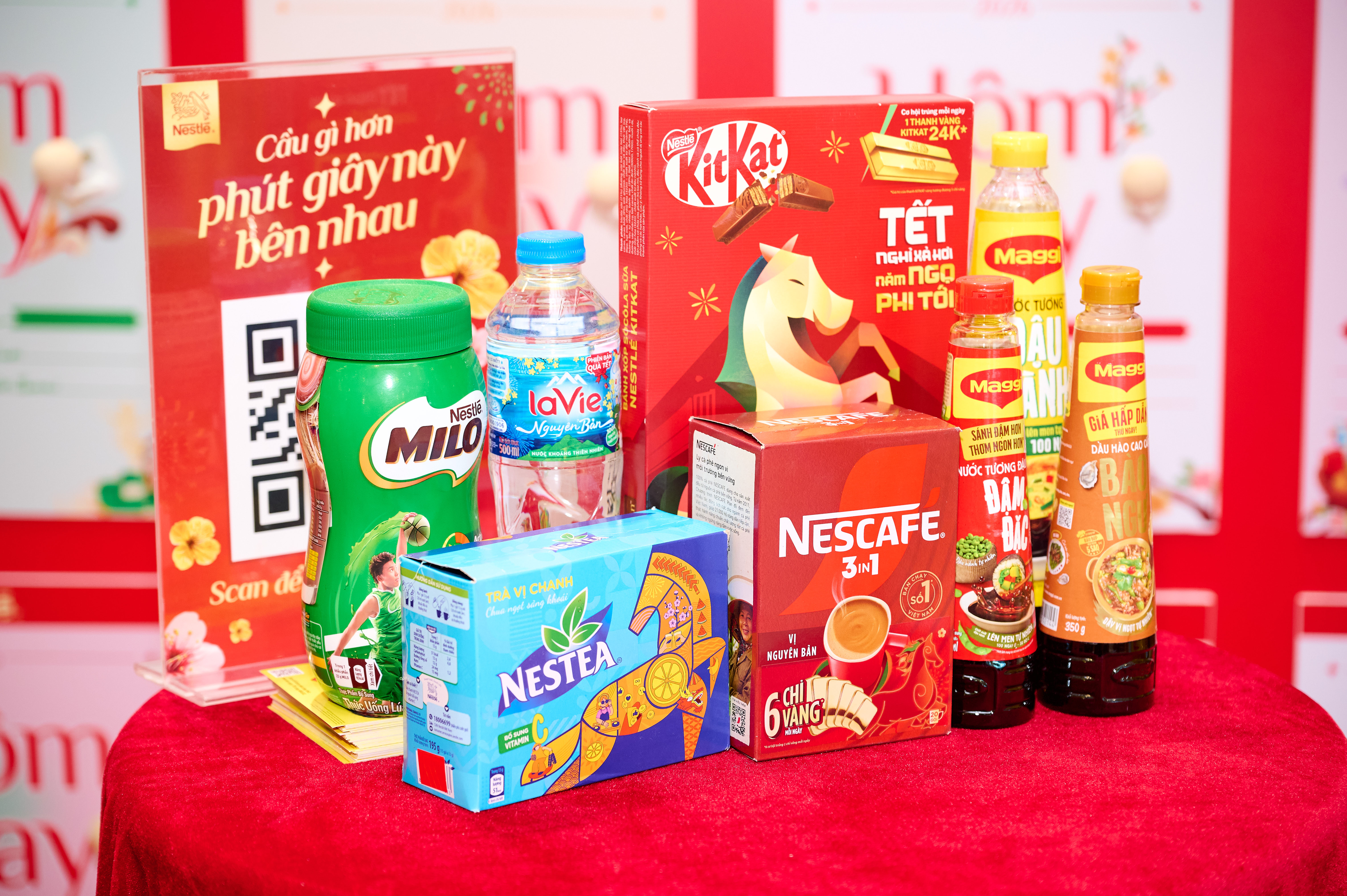 Các sản phẩm của Nestlé đã trở thành một phần không thể thiếu trong văn hóa ẩm thực ngày Tết Việt.