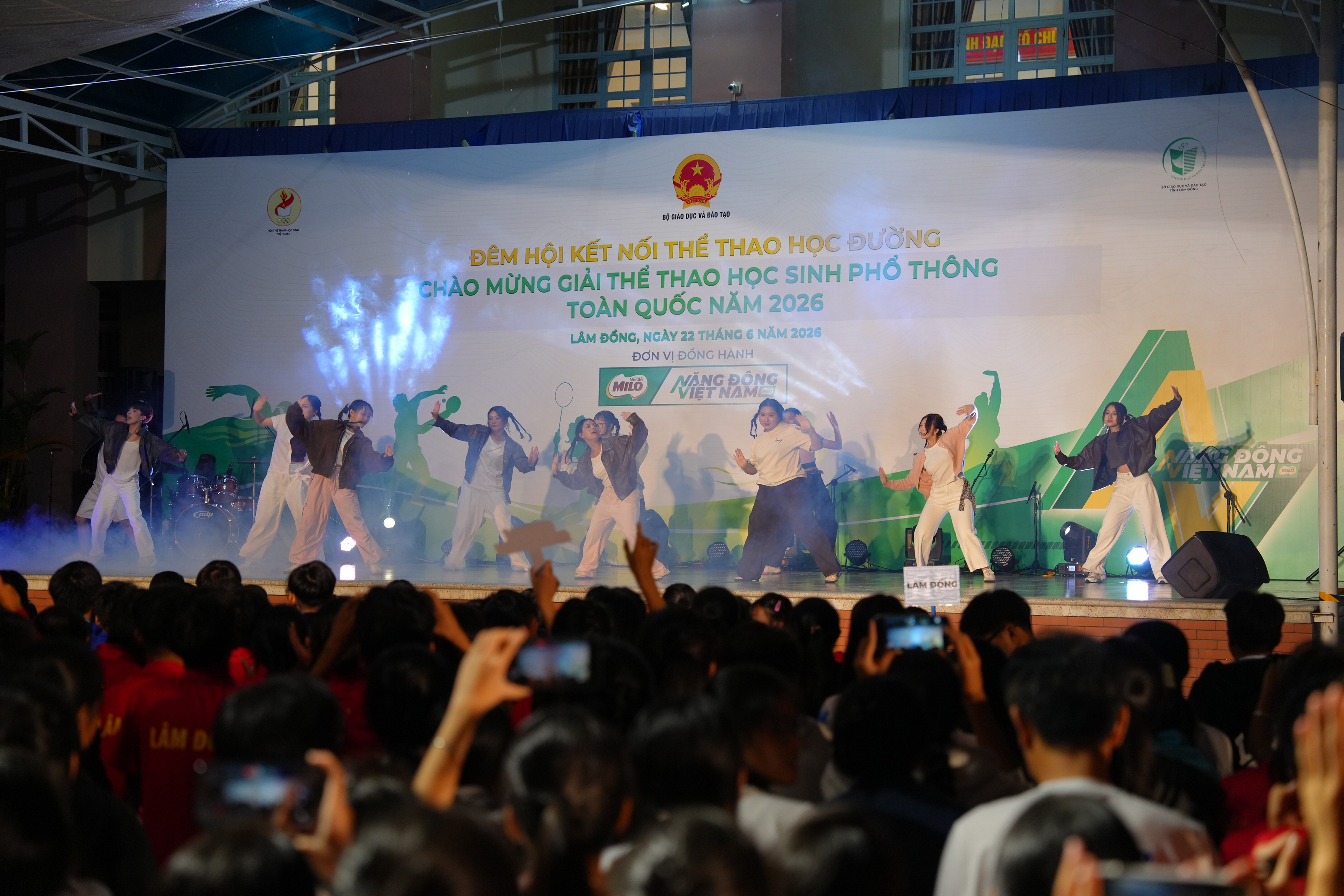 Một số hình ảnh tại đêm hội Gala chào mừng Giải Thể thao học sinh Phổ thông Toàn quốc 1