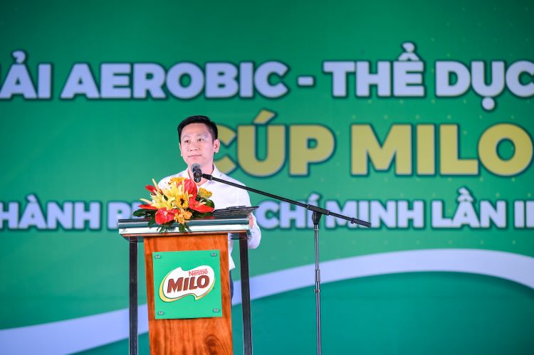 1Khai mạc giải Aerobic - Thể dục cổ động cúp Milo Tp.HCM lần III