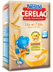 Nestlé Cerelac Lúa mì và Sữa