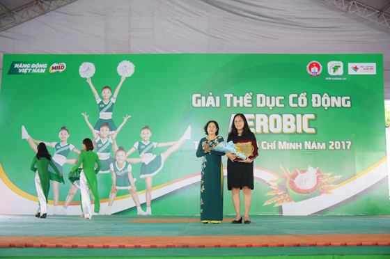 1Aerobics TPHCM tranh cúp Milo lần I 2017