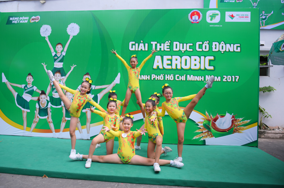2Aerobics TPHCM tranh cúp Milo lần I 2017