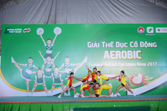3Aerobics TPHCM tranh cúp Milo lần I 2017