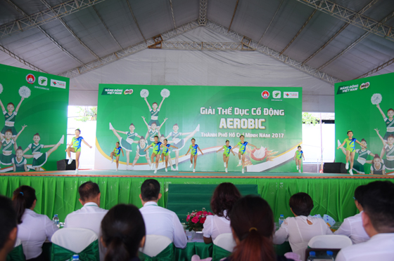 4Aerobics TPHCM tranh cúp Milo lần I 2017