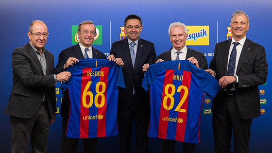 Nestlé MILO và CLB FC Barcelona
