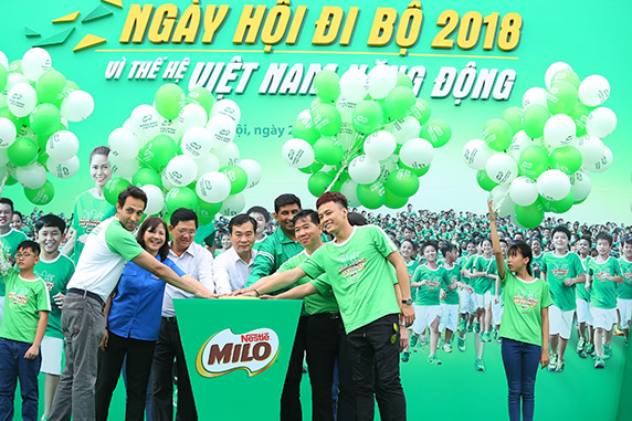 10Ngày hội Đi Bộ Vì Thế Hệ Việt Nam Năng Động 2018