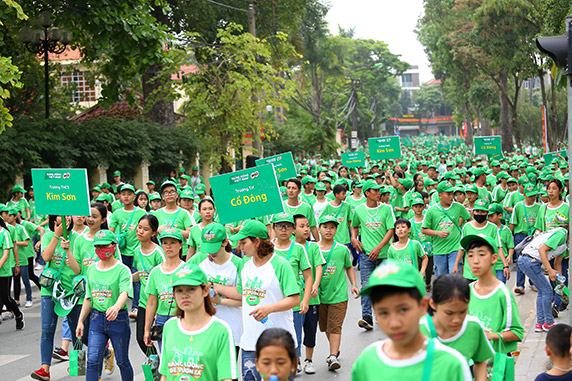 11Ngày hội Đi Bộ Vì Thế Hệ Việt Nam Năng Động 2018