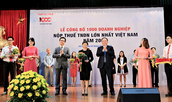 1top các doanh nghiệp nộp thuế nhiều nhất