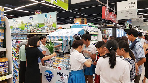 5Sữa tiệt trùng NESTLÉ mới đảm bảo 25% nhu cầu canxi mỗi ngày