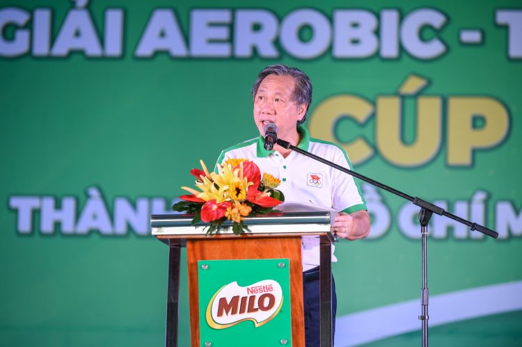 2Khai mạc giải Aerobic - Thể dục cổ động cúp Milo Tp.HCM lần III