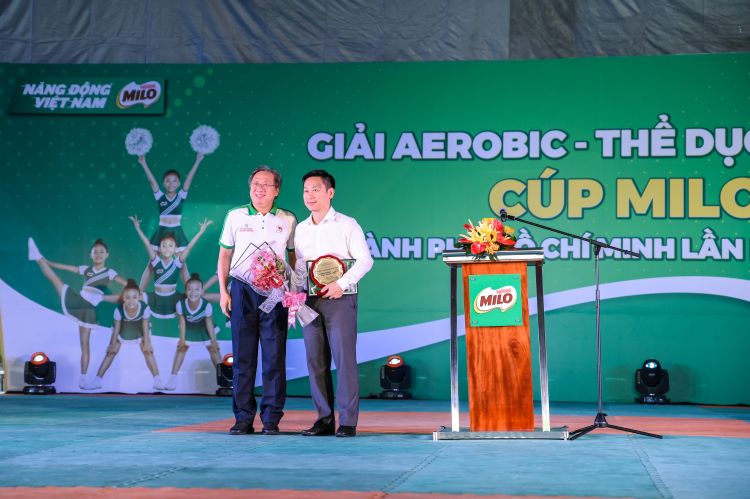 3Khai mạc giải Aerobic - Thể dục cổ động cúp Milo Tp.HCM lần III