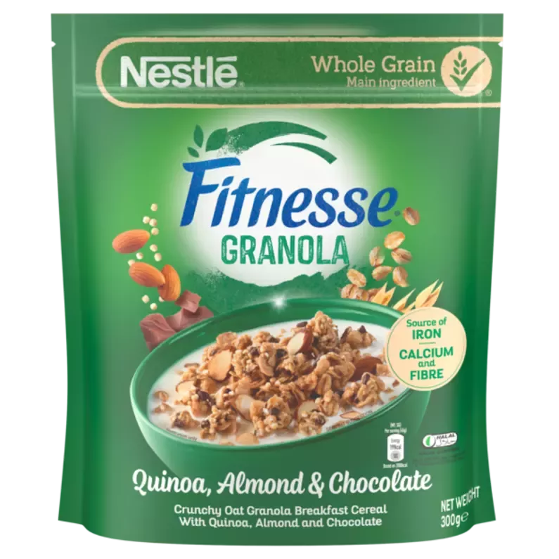 FITNESSGranola DiemMach,Hanhnhan va Socola 14x300g
