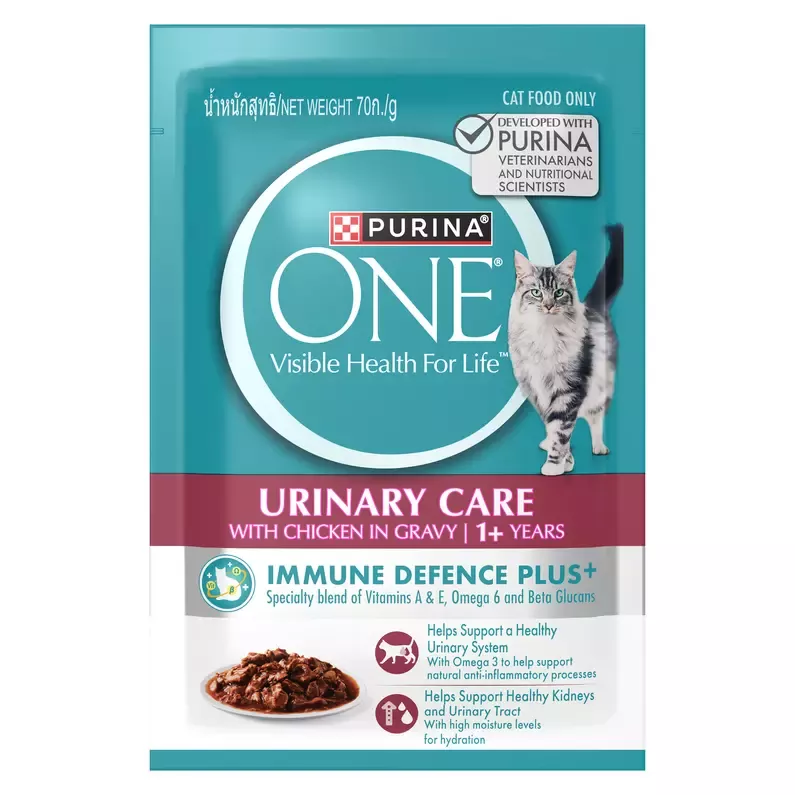 Hỗn hợp hoàn chỉnh PURINA ONE thức ăn ướt cho mèo hỗ trợ thận 70g