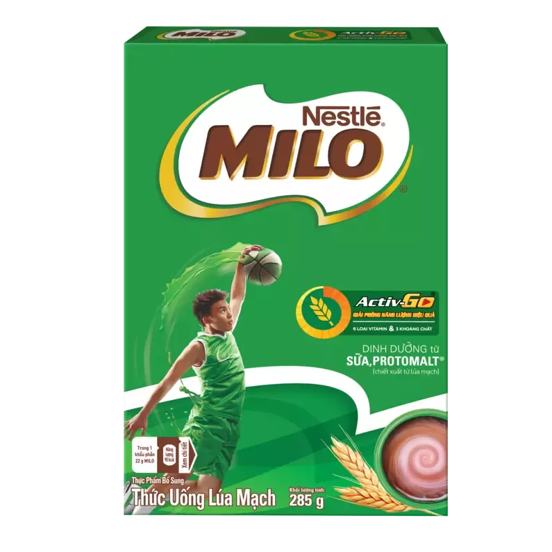 MILO BỘT HỘP GIẤY