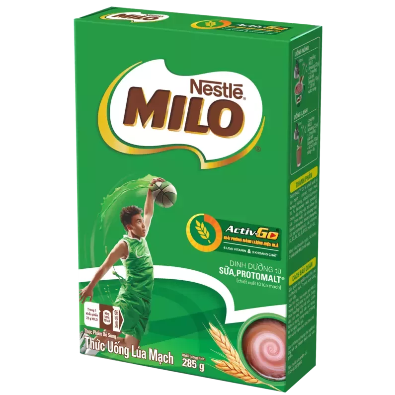 MILO BỘT HỘP GIẤY