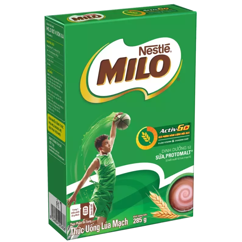 MILO BỘT HỘP GIẤY