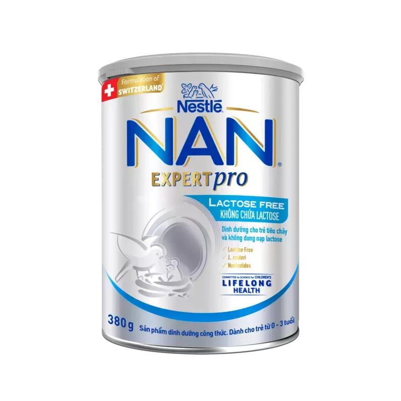 NAN ExpertPro Lactose Free 380g (0-3 tuổi)