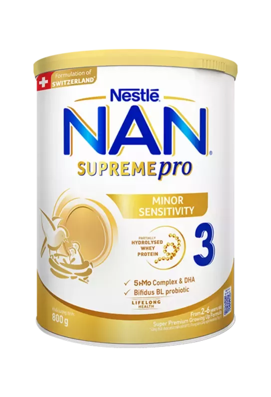Sản phẩm dinh dưỡng công thức NAN SUPREME PRO 3