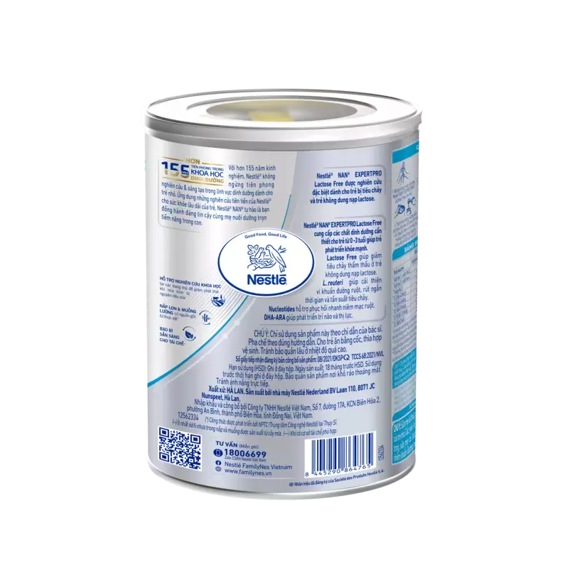 NAN ExpertPro Lactose Free 380g (0-3 tuổi)