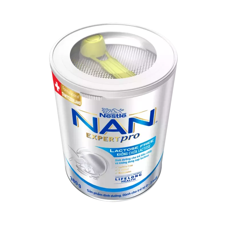 NAN ExpertPro Lactose Free 380g (0-3 tuổi)