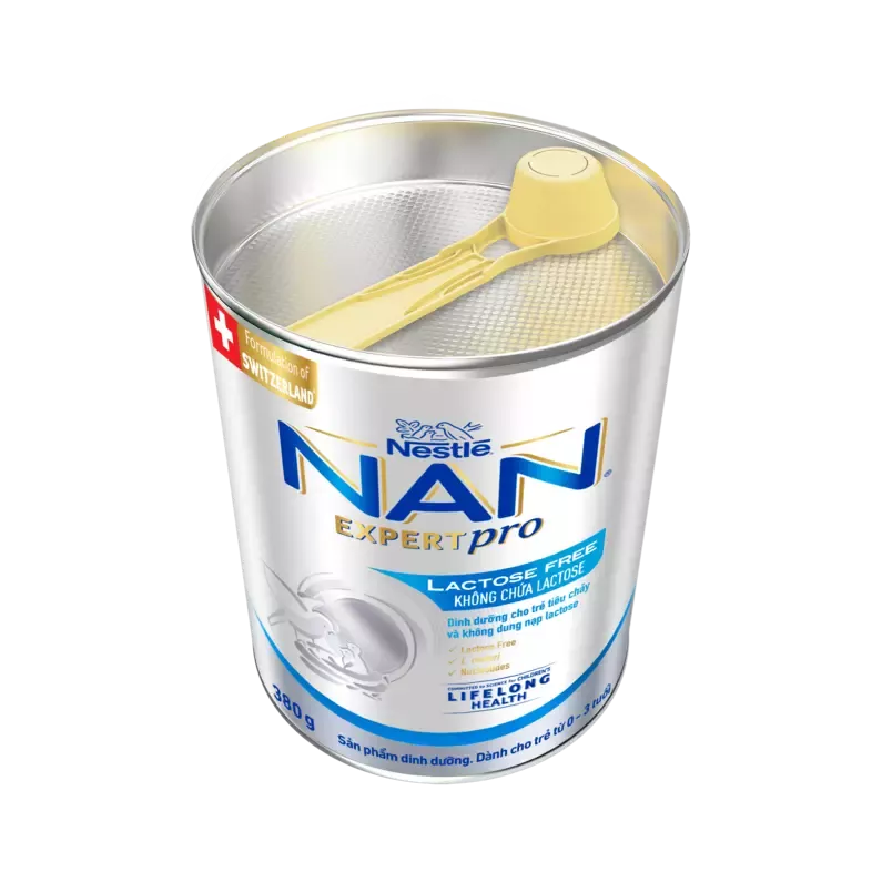 NAN ExpertPro Lactose Free 380g (0-3 tuổi)