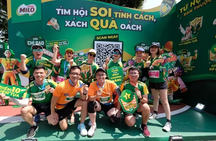 MILO cùng Tiền Phong Marathon