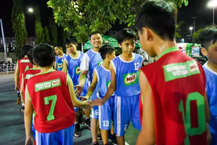 19Khai mạc giải bóng rổ cúp Milo