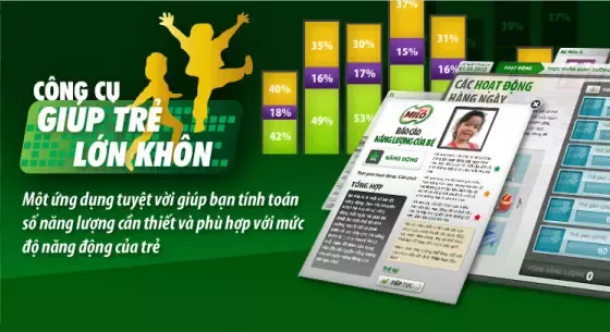 1Cùng MILO Giúp Trẻ Lớn Khôn với ứng dụng trực tuyến miễn phí