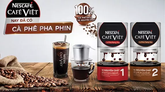 1Nescafé ra mắt sản phẩm Cà Phê Pha Phin