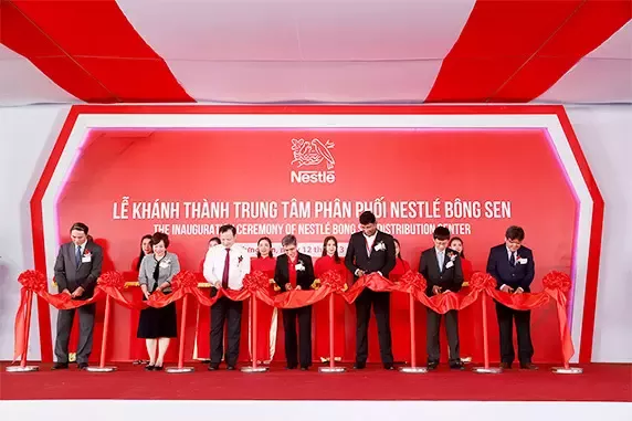Nestlé khánh thành Trung tâm Phân phối mới mở rộng đầu tư tại Hưng Yên