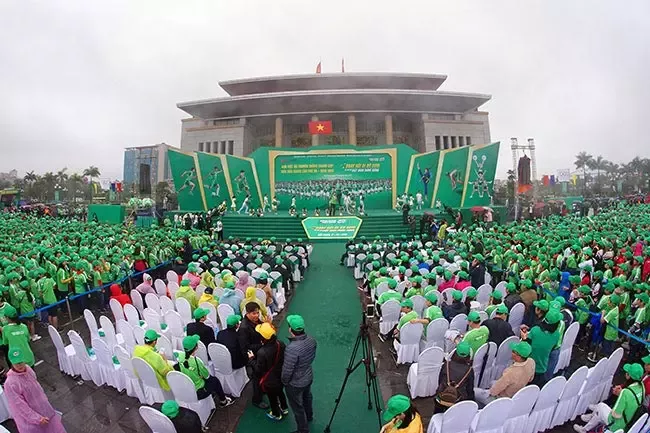 Ngày hội Đi Bộ lần đầu tiên tại Bắc Giang