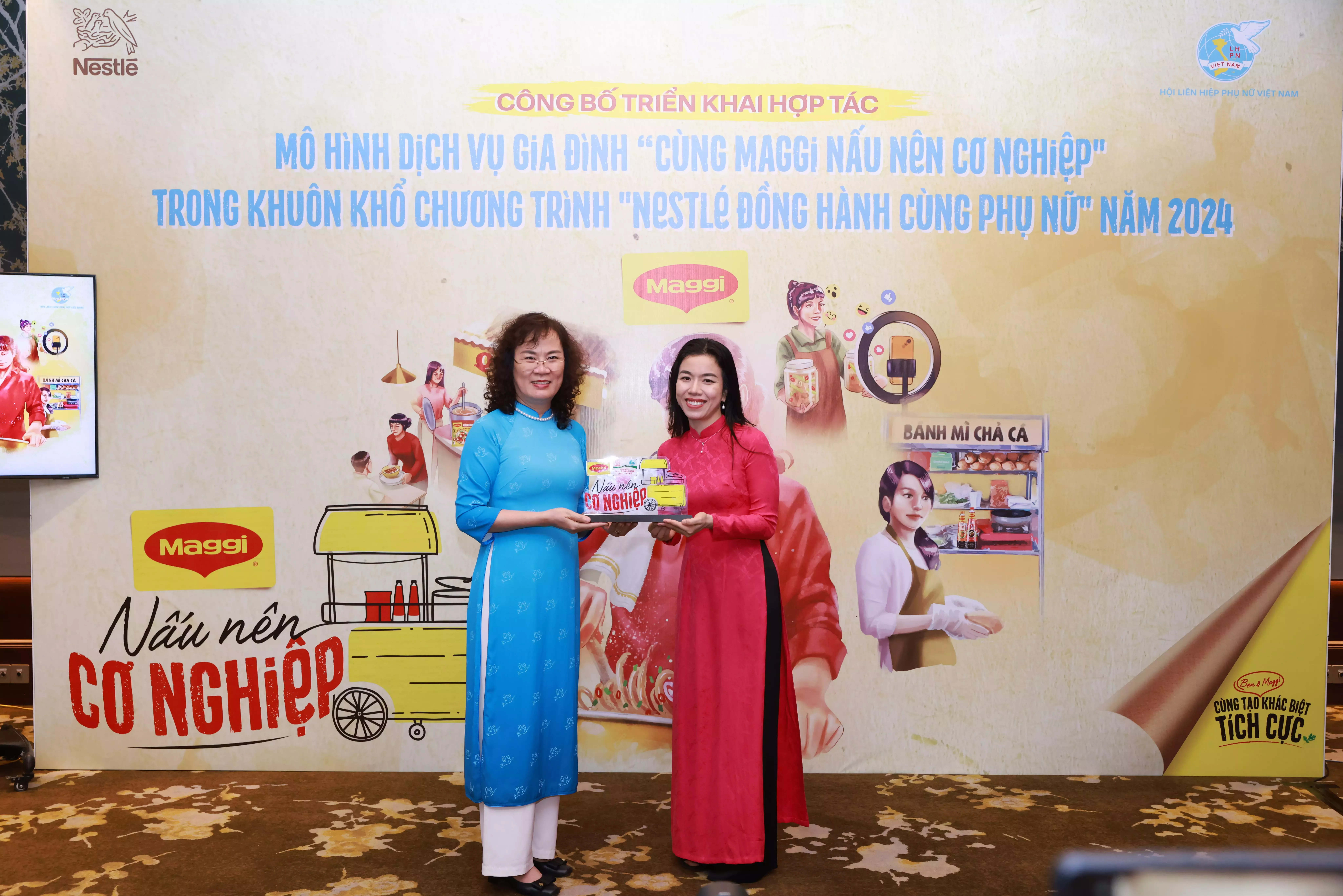 Cùng Maggi Nấu nên cơ nghiệp trong khuôn khổ chương trình Nestlé đồng hành cùng phụ nữ