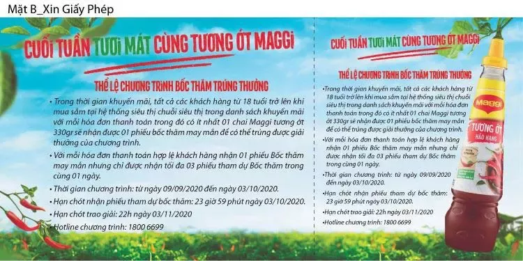 3Cuối tuần tươi mát cùng Tương Ớt Maggi