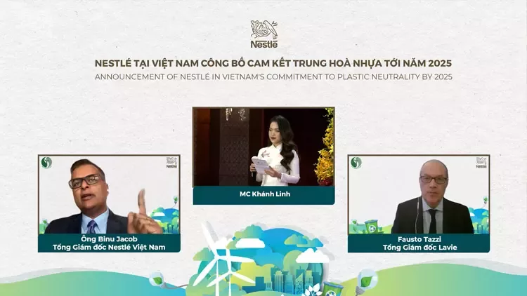 Cam kết trung hoà nhựa đến năm 2025 2