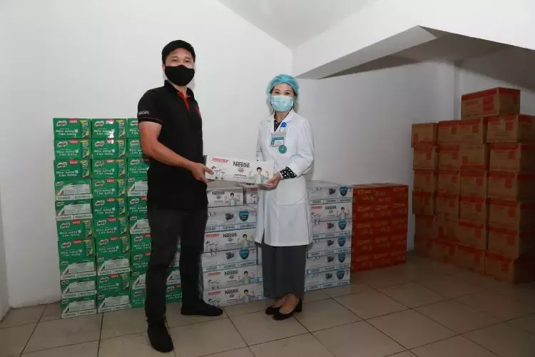 Nestlé Việt Nam hỗ trợ trong hoạt động chống dịch Covid-19