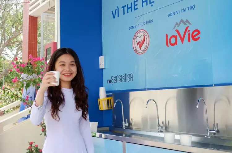 LaVie hỗ trợ hế thống nước uống trực tiếp 3
