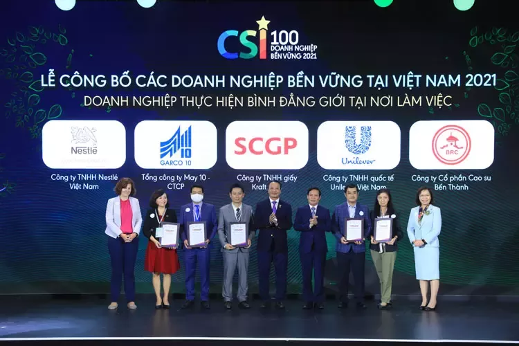 Vinh danh doanh nghiệp bền vững nhất Việt Nam 2