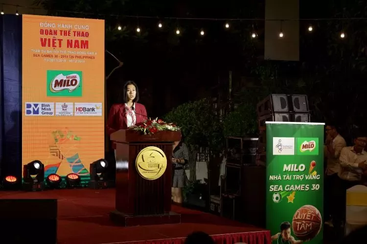 Nestlé MILO tự hào là nhà tài trợ vàng SEA Games 30