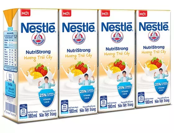 Sữa nước Nestlé hương trái cây