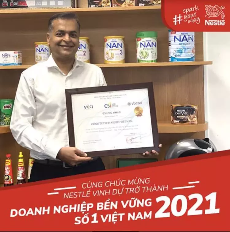 Nestlé Việt Nam được vinh danh Nơi Làm Việc Tốt Nhất 2